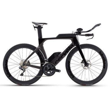 CERVÉLO P-SERIES DISC Shimano Ultegra Di2 8050 36/52 Time Trial Bike Black 2021 0